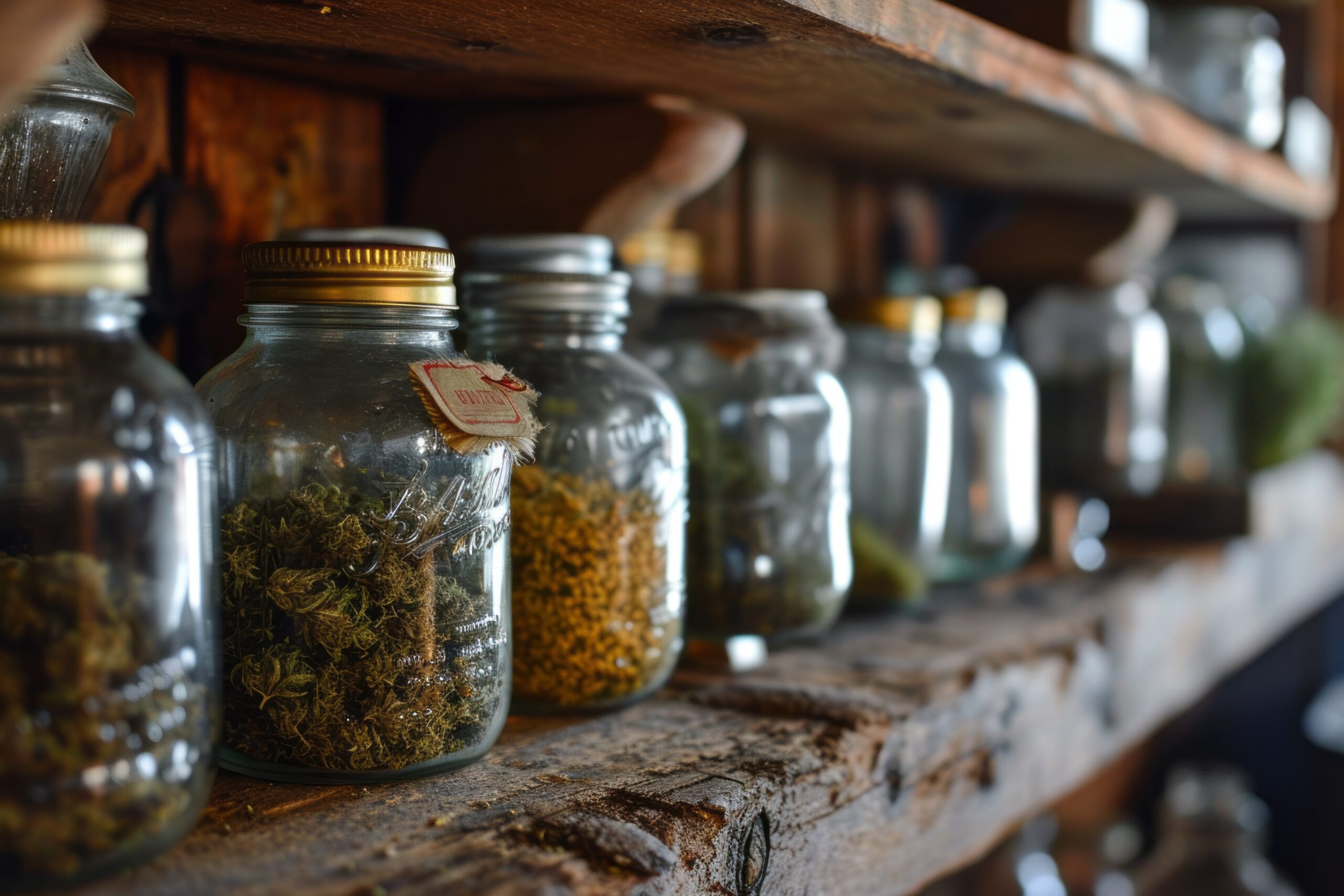 Certified Herbalist Jars